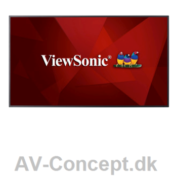 75" Viewsonic Commercial 4K UHD Display